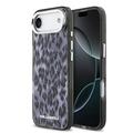 Husă iPhone Air Karl Lagerfeld IML Leopard - compatibilă MagSafe - Gri