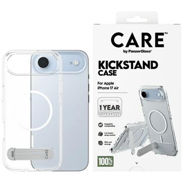 Husă iPhone Air PanzerGlass Care Kickstand - compatibil MagSafe - Transparent
