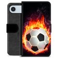 Husă Portofel Premium - iPhone Air - Fotbal în Flăcări