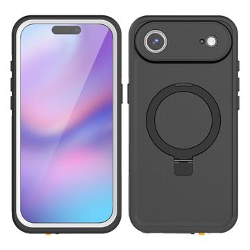 iPhone Air Redpepper IP68 MagSafe Husă impermeabilă cu Kickstand - negru
