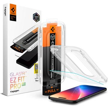 Protector de ecran din sticlă călită iPhone Air Spigen Glas.tR EZ Fit Pro - Transparent
