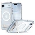 Husă MagSafe cu Suport iPhone Air Spigen Ultra Hybrid S Mag - Alb / Transparent
