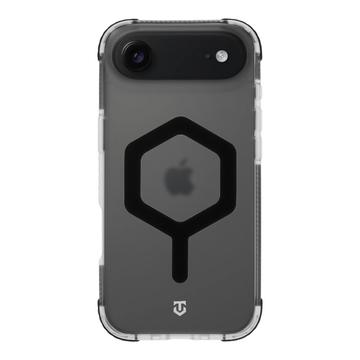 Husă iPhone Air Tactical MagForce Hexagon - Compatibilă cu MagSafe - Negru / Transparent