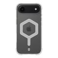 Husă iPhone Air Tactical MagForce Hexagon - compatibilă cu MagSafe - Alb / Transparent