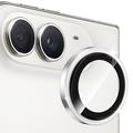 Geam Protecție Obiectiv Cameră iPhone Duo - Hat Prince - Argintiu