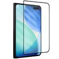 Protector de ecran din sticlă cu conținut ridicat de aluminiu și siliciu pentru iPhone Duo Northjo A+ – 0.3mm, 9H – Negru