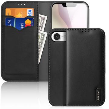 Husă Piele Portofel iPhone 16e - Dux Ducis Hivo