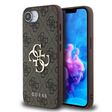 Husă Hibrid iPhone 16e - Guess 4G Big Metal Logo