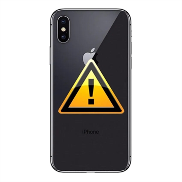 Reparație Capac Baterie iPhone X - inclusiv ramă