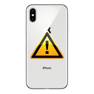 Reparație Capac Baterie iPhone X - inclusiv ramă