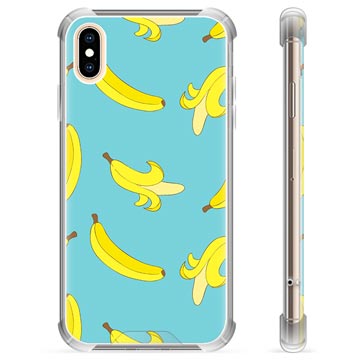Husă Hybrid iPhone X / iPhone XS - Banane