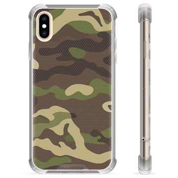 Husă hibridă pentru iPhone X / iPhone XS - Camo