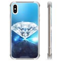 Husă hibridă pentru iPhone X / iPhone XS - Diamant