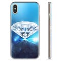 Husa TPU pentru iPhone X / iPhone XS - Diamant
