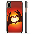 Capac Protecție - iPhone XS Max - Silueta Inimii