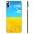 Husă TPU Ucraina -  iPhone XS Max - Câmp de Grâu