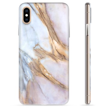 Husă TPU - iPhone X / iPhone XS - Marmură Elegantă