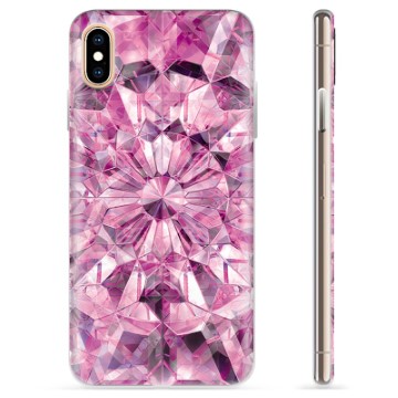 Husă TPU - iPhone X / iPhone XS - Cristal Roz