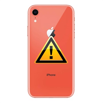 Reparație Capac Baterie iPhone XR - inclusiv ramă - Coral