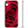 Husă TPU - iPhone XR - Trandafir