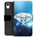 Husă Portofel Premium - iPhone XR - Diamant