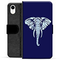 Husă Portofel Premium - iPhone XR - Elefant
