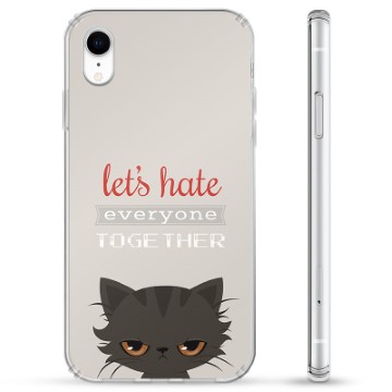 Husă Hibrid - iPhone XR - Angry Cat