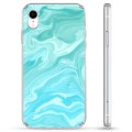 Husă Hibrid - iPhone XR - Marmură Albastră