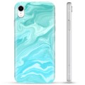 Husă TPU - iPhone XR - Marmură Albastră
