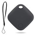 itag03 Bluetooth Finder Anti-Loss Locator pentru Apple Device Mini Tracker portabil cu curea - negru