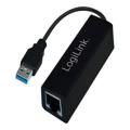 Adaptor de rețea LogiLink SuperSpeed USB 3.0 Cablare 1Gbps