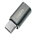 Adaptor LogiLink USB 3.0 USB-C - Argintiu