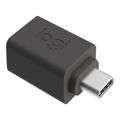Adaptor Logitech USB-C Gri - Negru