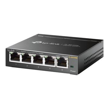 TP-Link TL-SG105E Switch Gigabit Easy Smart cu 5 Porturi - Negru