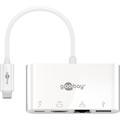 Adaptor USB-C™-multiport HDMI+Ethernet, PD, vit