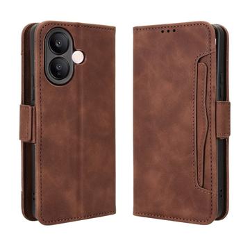 Husă portofel pentru card vivo V60 Lite - maro
