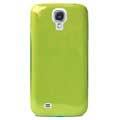Husă Puro Clear Crystal - Samsung Galaxy S4 I9500, I9505, I9502 - Lime Green
