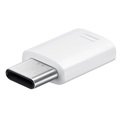 Adaptor Samsung EE-GN930BW MicroUSB / USB Type-C - Alb