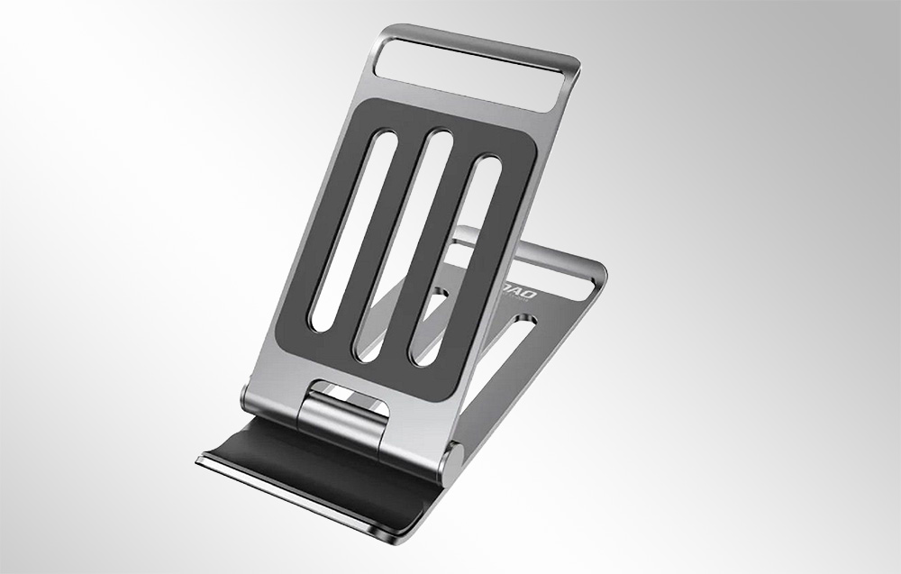 Dudao F14 Compact Foldable Phone Stand - Gri