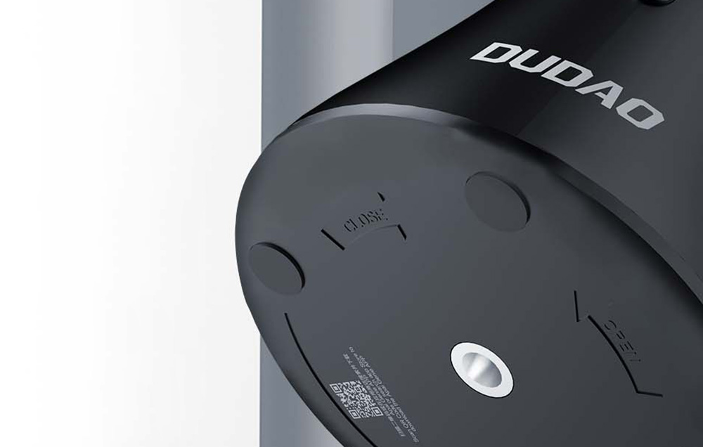 Dudao F15 Face Follower Suport rotativ pentru smartphone cu rotire la 360° - negru
