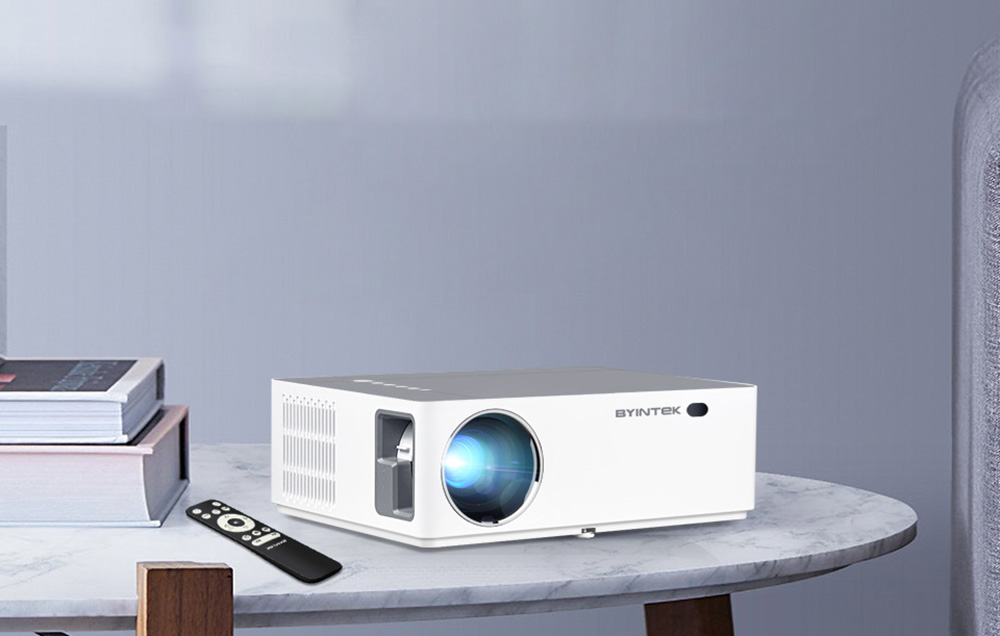 Byintek K20 Smart Projector - Android, Full HD - Alb