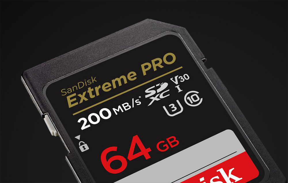 Card de memorie SanDisk Extreme Pro SDXC SDSDXXU-064G-GN4IN - 64GB