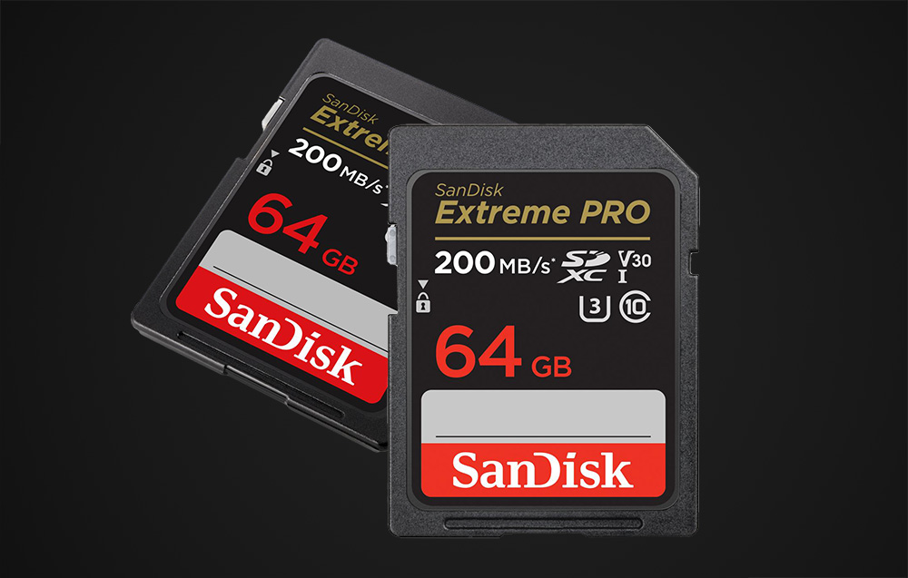 Card de memorie SanDisk Extreme Pro SDXC SDSDXXU-064G-GN4IN - 64GB