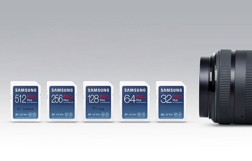 Card de memorie Samsung Pro Plus 2021 Full Size SDXC MB-SD256KB/WW - 256GB